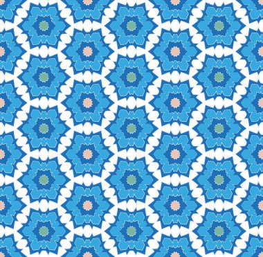 Kış çiçek kar taneleri deseni