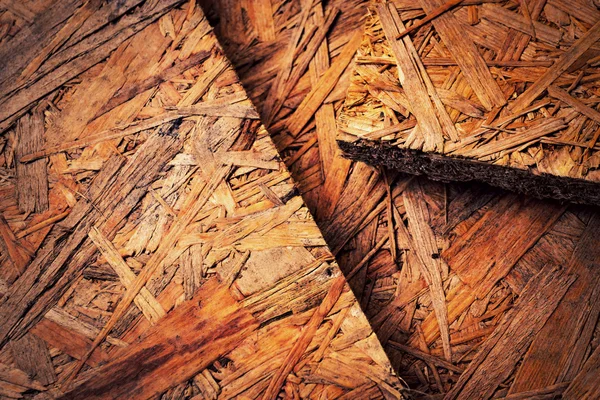Velho painel de madeira osb — Fotografia de Stock