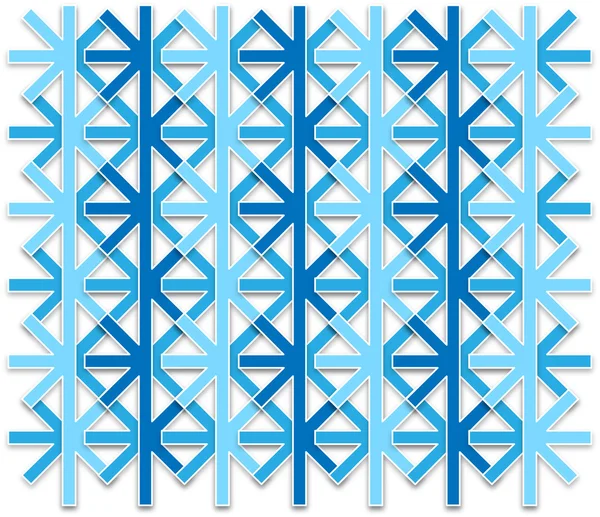 Abstract snowflake pattern — Stock Photo, Image