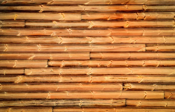 テクスチャ水平方向の木製のスラット — ストック写真