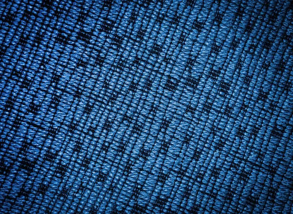 Textura de tecido azul — Fotografia de Stock