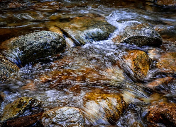 秋の色の川 — ストック写真