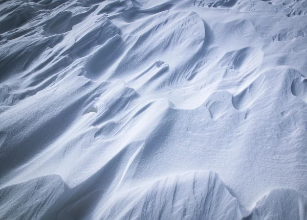 Ondas na neve — Fotografia de Stock