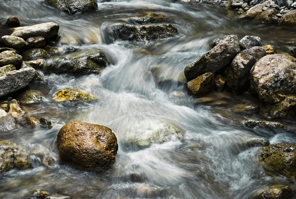 Wilder Gebirgsbach — Stockfoto