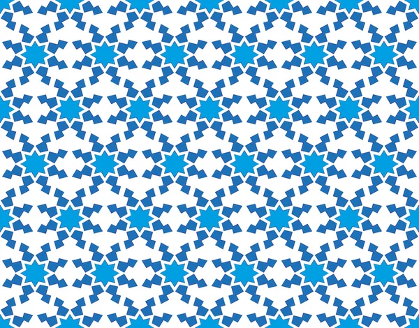 Winter pattern with stylized snowflakes — Stock Photo, Image
