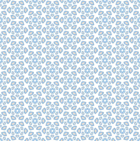 Zimowe włókienniczych niebieski wzór — Zdjęcie stockowe