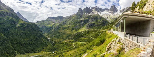 High Mountain Road Susten Pass Swiss Alps — Stock Photo, Image