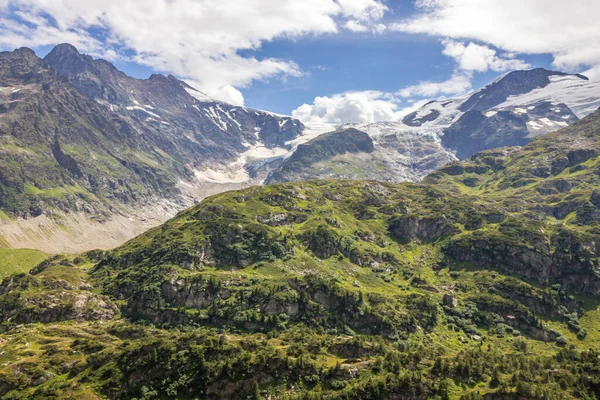 Carretera Alta Montaña Través Del Paso Susten Los Alpes Suizos —  Fotos de Stock
