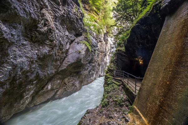 Aare Gorge Berner Oberland Suíça — Fotografia de Stock