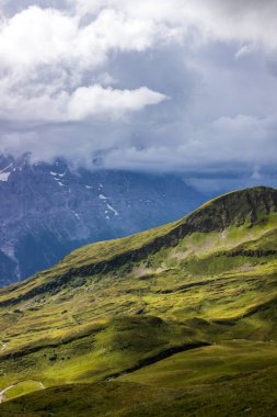 Grindewald Vadisi ve İsviçre 'deki dağ otlakları 