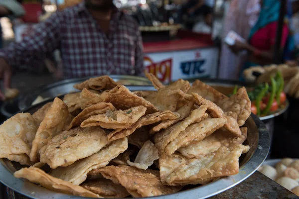 Cibo piccante a Jaipur — Foto Stock