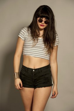 Muhteşem genç Retro esmer