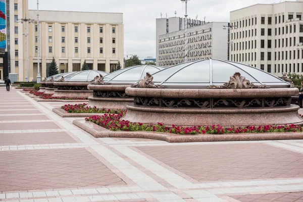 Zajęty plac Niepodległości — Zdjęcie stockowe