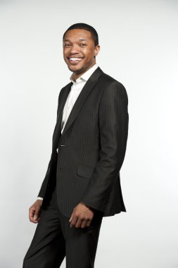 Resmi kıyafetleri siyah erkek erkek