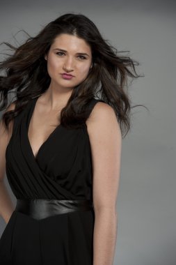 muhteşem genç esmer modeli