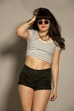 Muhteşem genç Retro esmer