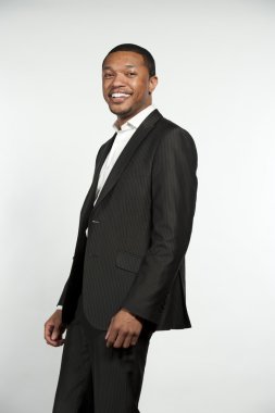 Resmi kıyafetleri siyah erkek erkek