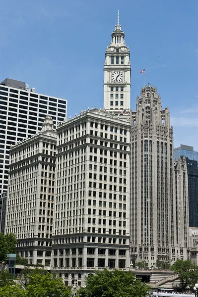 White Skyscrapers in Chicago Jogdíjmentes Stock Képek