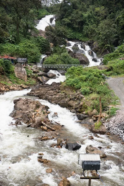 Escena de cascada serena — Foto de Stock