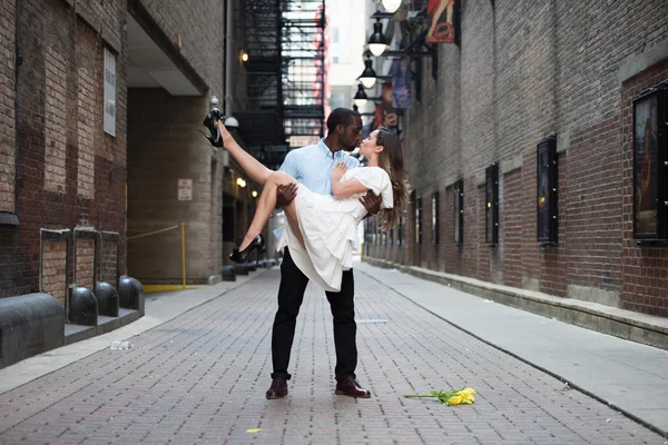 Intense Love Outdoors — Stock Photo, Image