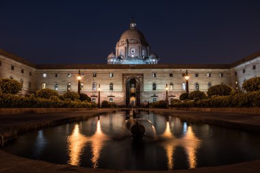 Rashtrapati Bhawan gece
