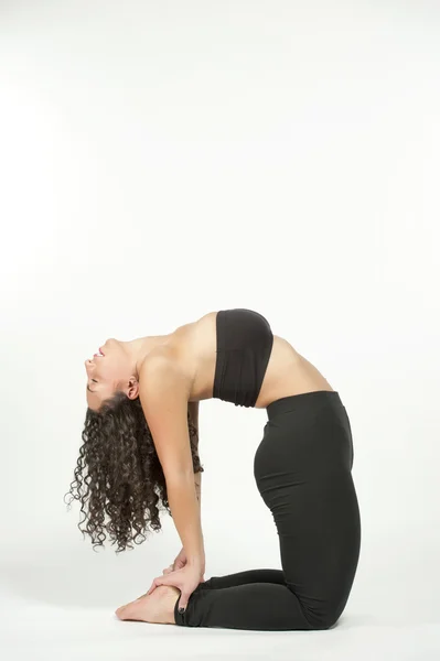 Camel Pose Ustrasana — Stock Photo, Image