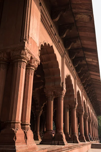Arkitektoniska pelare i Röda fortet — Stockfoto