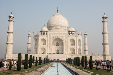 taj mahal görünümünü