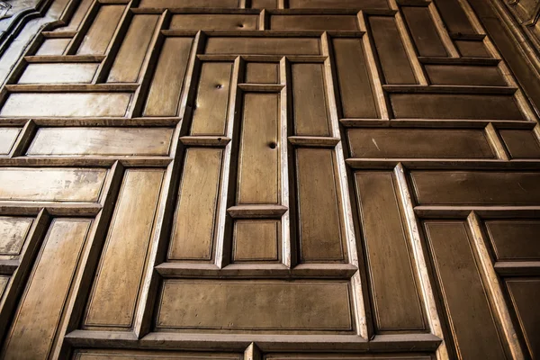 Quadro de porta de madeira — Fotografia de Stock