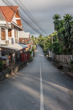 Luang Prabang'deki Yol