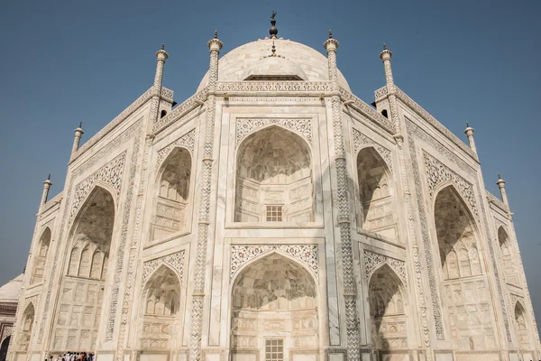 White Stone Architecture in Taj Mahal — 图库照片