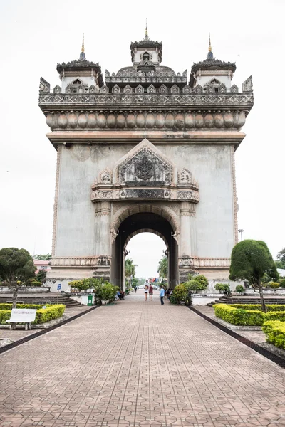 Patuxai Memorial in Laos — Stock Photo, Image