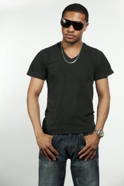 Kalça Afro-Amerikan erkek