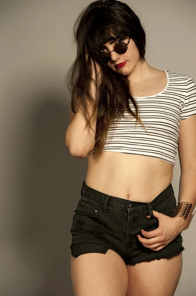 Muhteşem genç Retro esmer