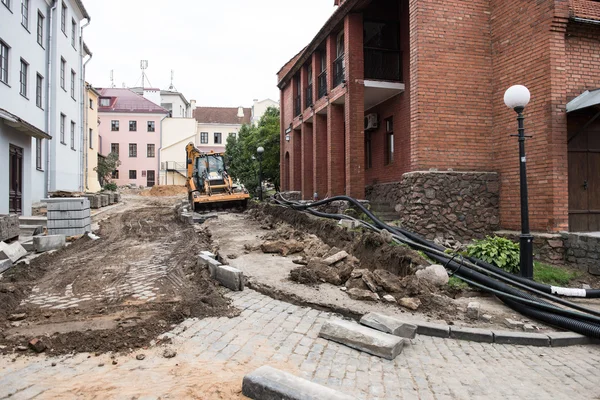 Bauarbeiten — Stockfoto