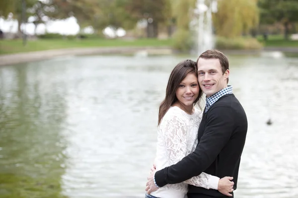 Happy Young Couple — Stock Photo, Image