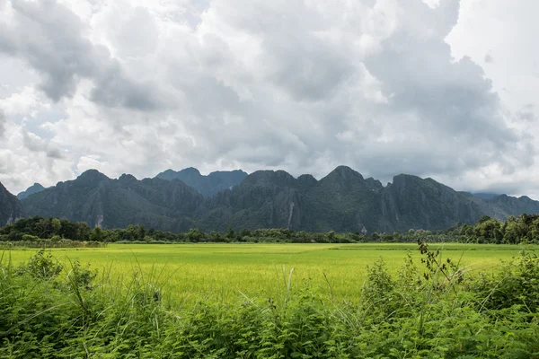 Pohoří Vang Vieng — Stock fotografie