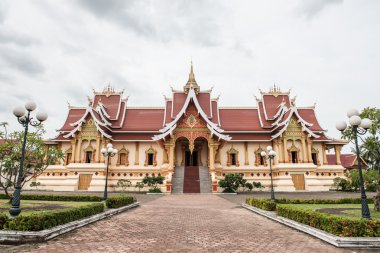 Laos'taki Luang'ın görünümü