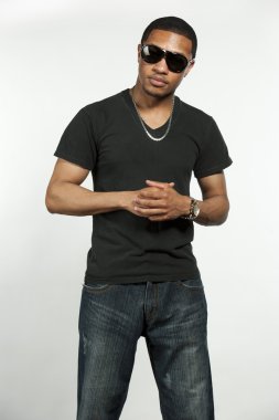 Kalça Afro-Amerikan erkek