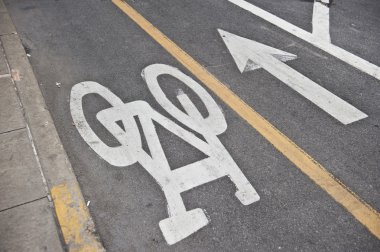 Chicago'da İşaretli Yol