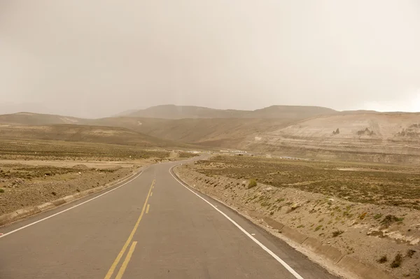 Peruvian Roadway Outdoors — Stock Photo, Image