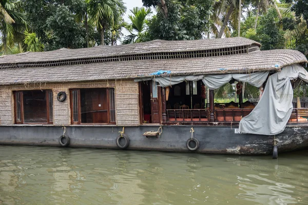 Husbåt tur i Alleppey — Stockfoto