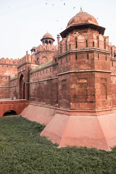 Red Fort From Outside — Stock Photo, Image