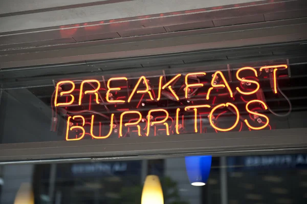 Burritos étterem Chicagóban — Stock Fotó