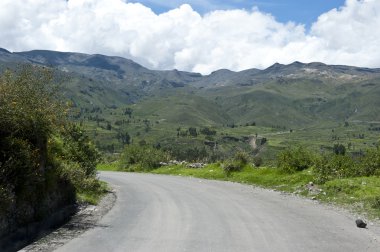 Karayolu: Arequipa yakınındaki
