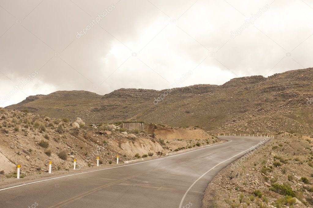 roadway near Arequipa
