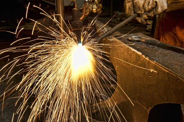 Hand Forging Steal — Stock Photo, Image