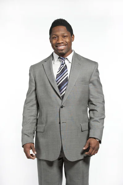 Afro-Americano Hombre en Traje — Foto de Stock