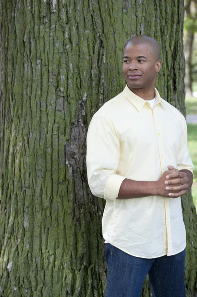 Afro-americano masculino — Fotografia de Stock