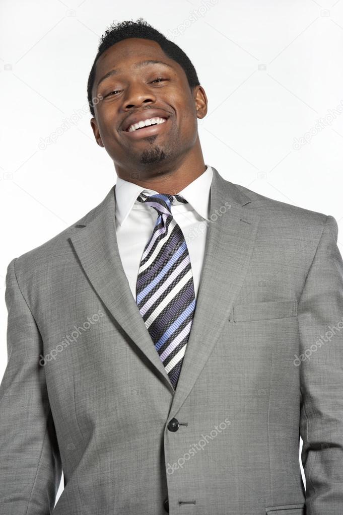 African American Male In Suit